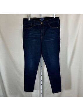 Democracy Size 14 Ab Technology Jeans Dark Wash Stretch Comfort Skinny Casual Of